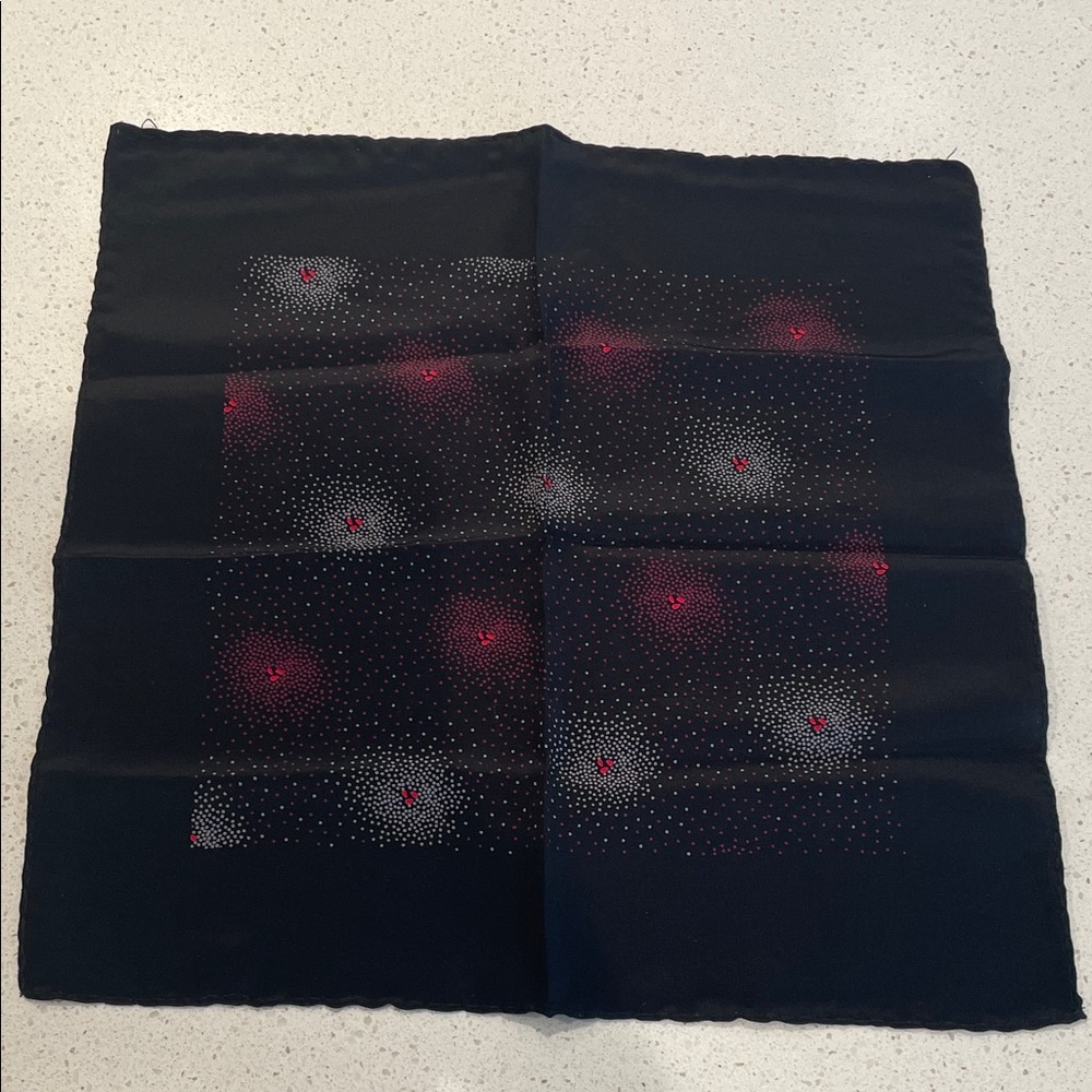 100% Silk Pocket square.